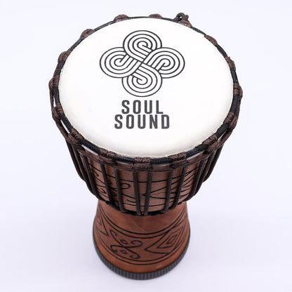 Közepes pro djembe dob – Soul sound – 40 cm (18 cm átmérő)