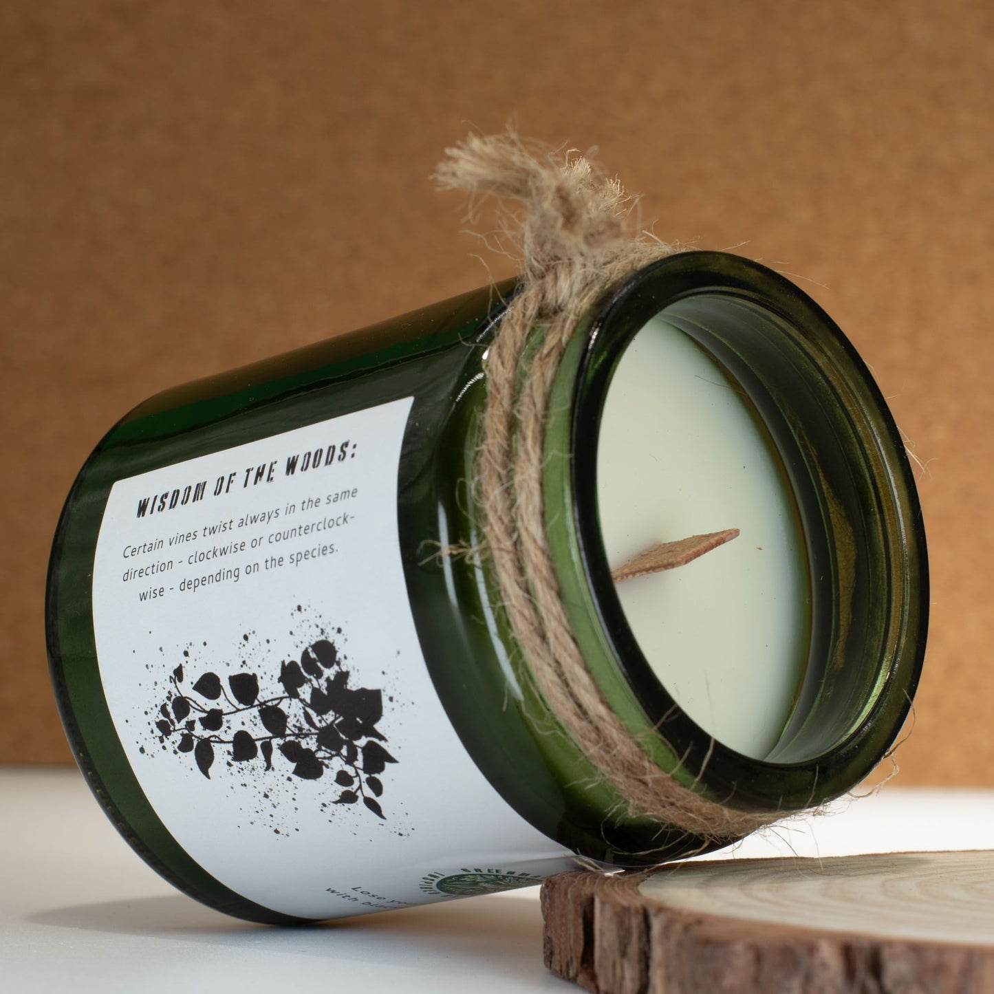 Greenman Woodwick Szója Gyertya - Alkonyat Inda