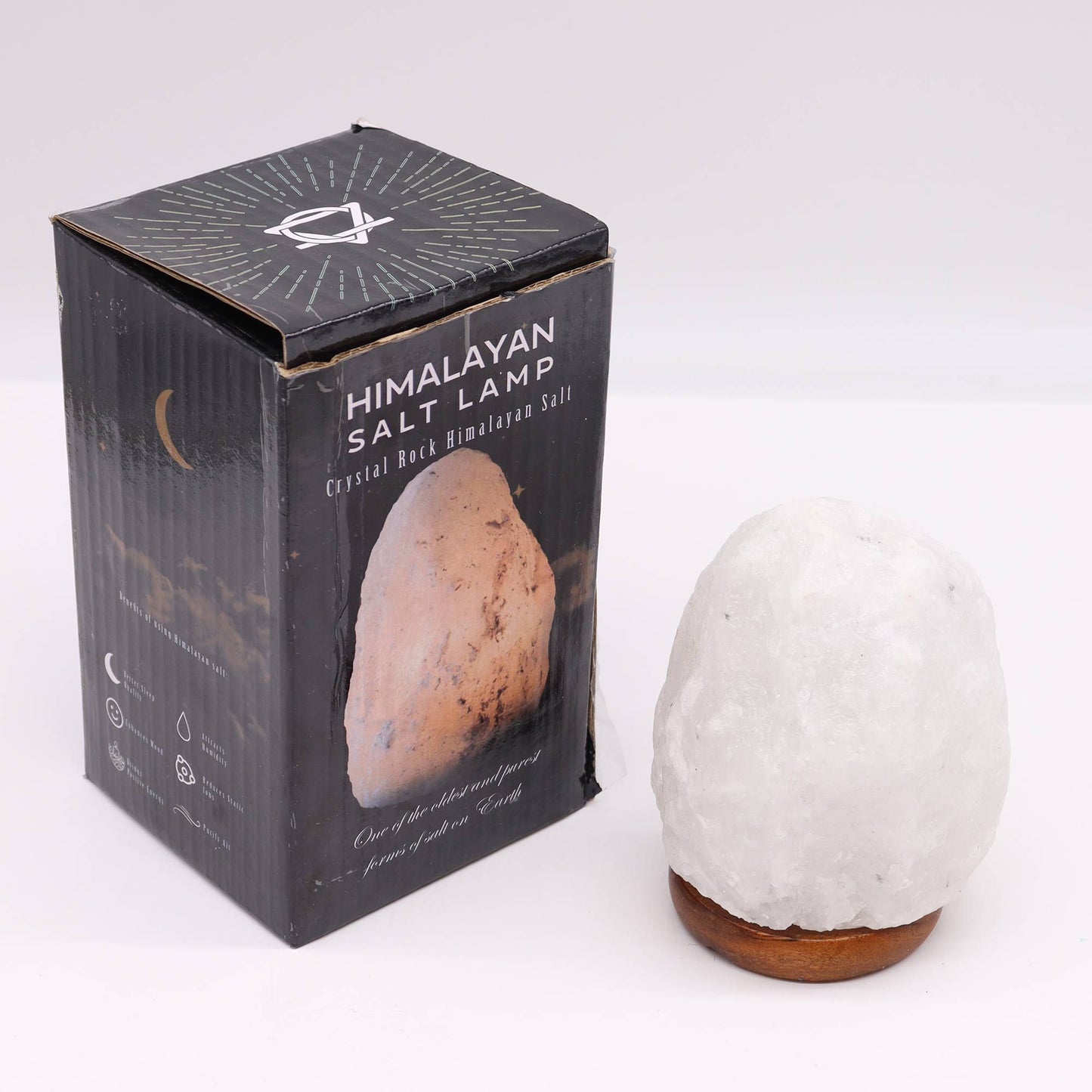Kristályos Himalájai sólámpa – kb. 1,5–2 kg