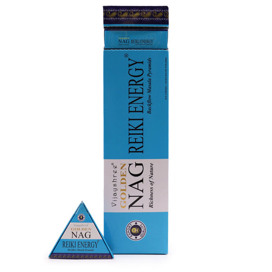 42 g Jumbo Golden Nag – Reiki visszaáramló füstölőkúpok
