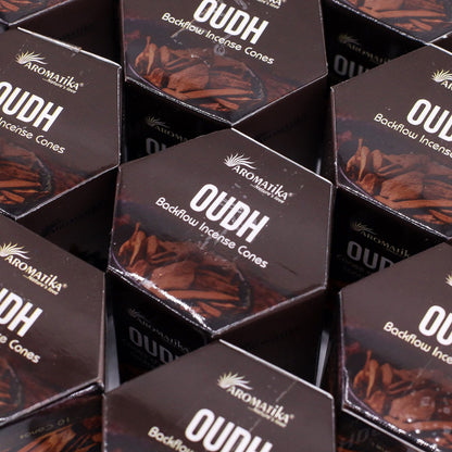 Masala visszaáramló füstölőkúpok – oudh (10 db)