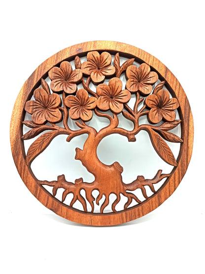 Életfa Frangipani Panel – 40 cm