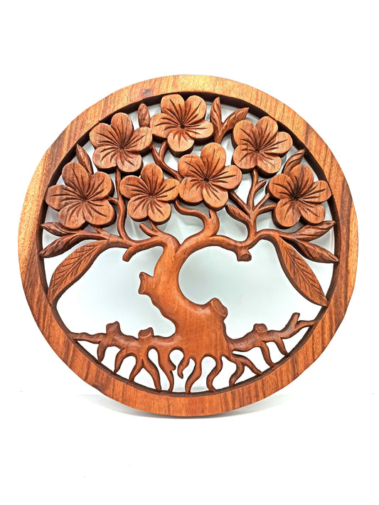 Életfa Frangipani Panel – 40 cm