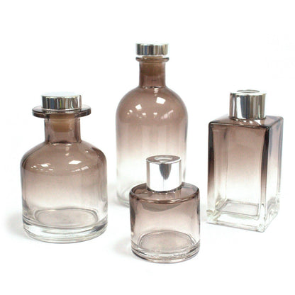 100 ml szögletes, hosszú pálcás diffúzor üveg – antracit