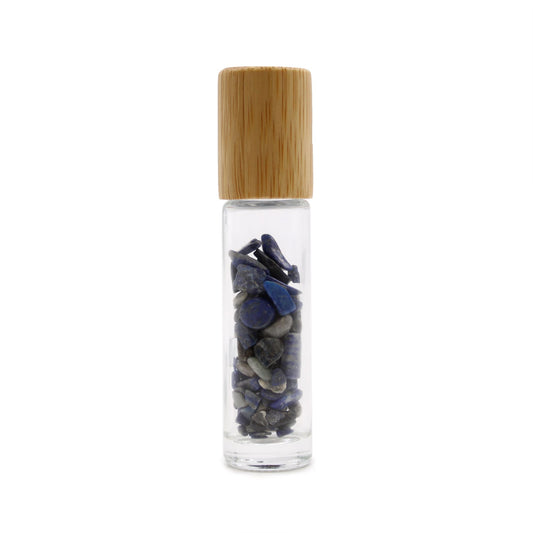 Roll-on üvegcse 5 ml – szodalit, bambusz kupak