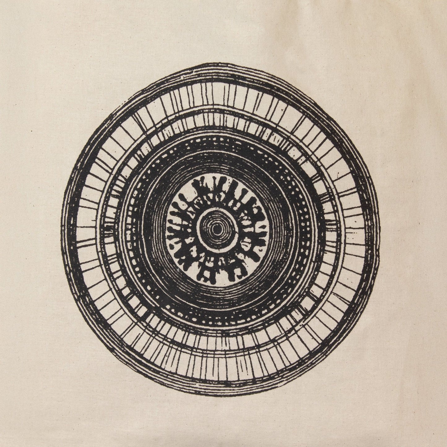 Ikonikus táska – Mandala – (40 × 37 cm)