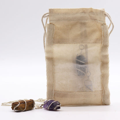 Kicsi pamut ablakos tasak – 10 × 15 cm