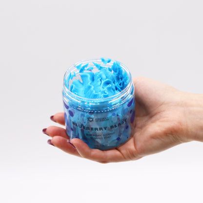 Áfonyás habos krémszappan – 120 g