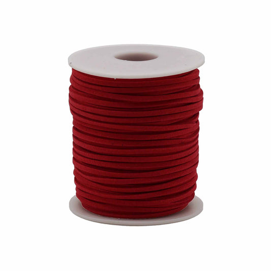 Ékszerzsinór tekercs – piros A056, 2,5 mm × 45 m