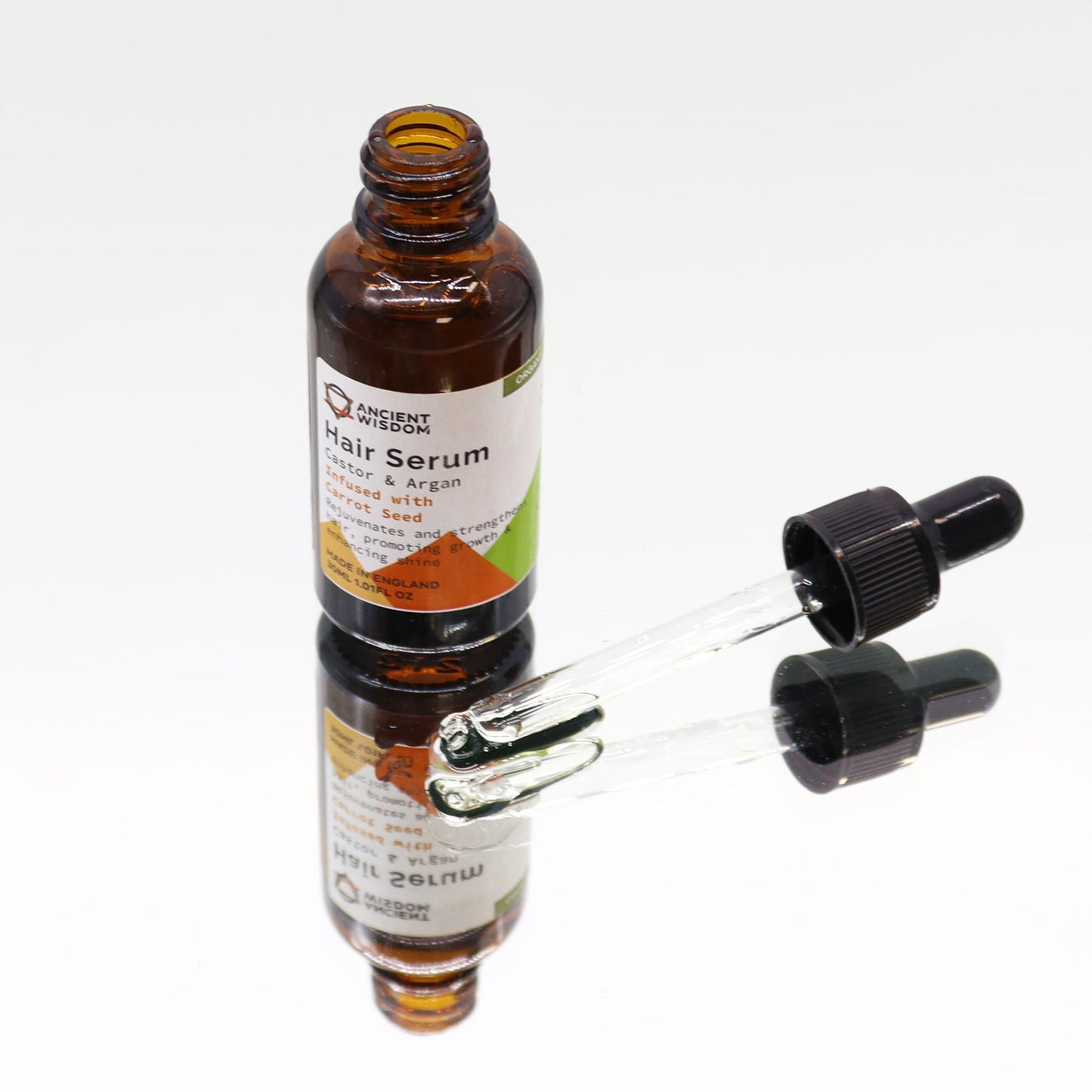 Bio hajszérum 30 ml – sárgarépamag-olajjal