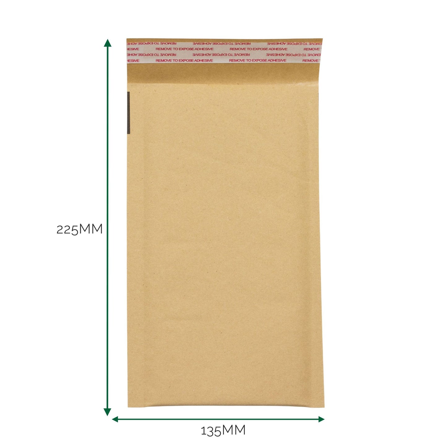 Kraft Légpárnás Boríték (135 × 225 + 40 mm)