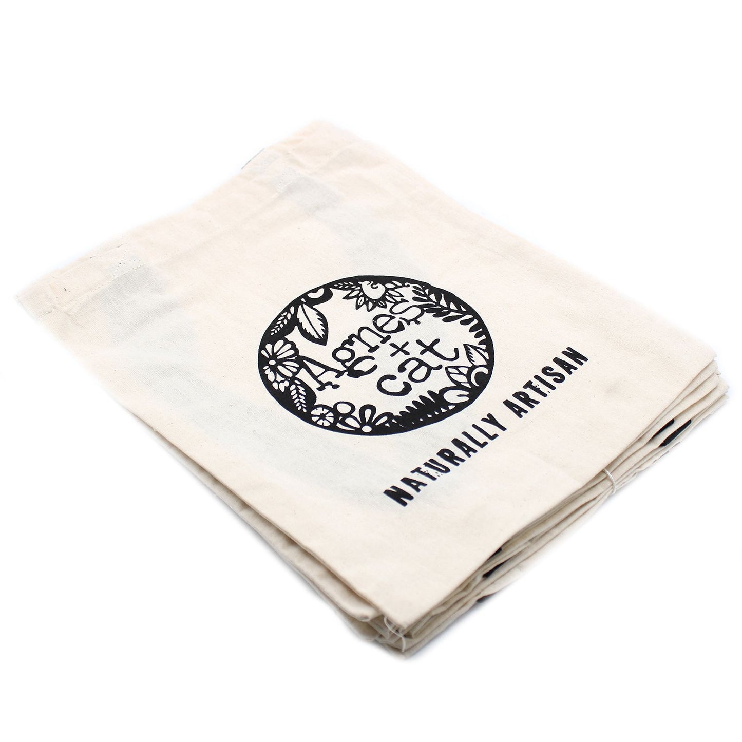Agnes and Cat pamuttáska 6 oz – 35 × 30 cm – Naturally Artisan