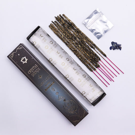 Crystal Scents - lapis kristályos füstölő - pézsma