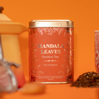 Four Kingdoms dobozos tea – rooibos, alma, fahéj és joghurt – 50 g