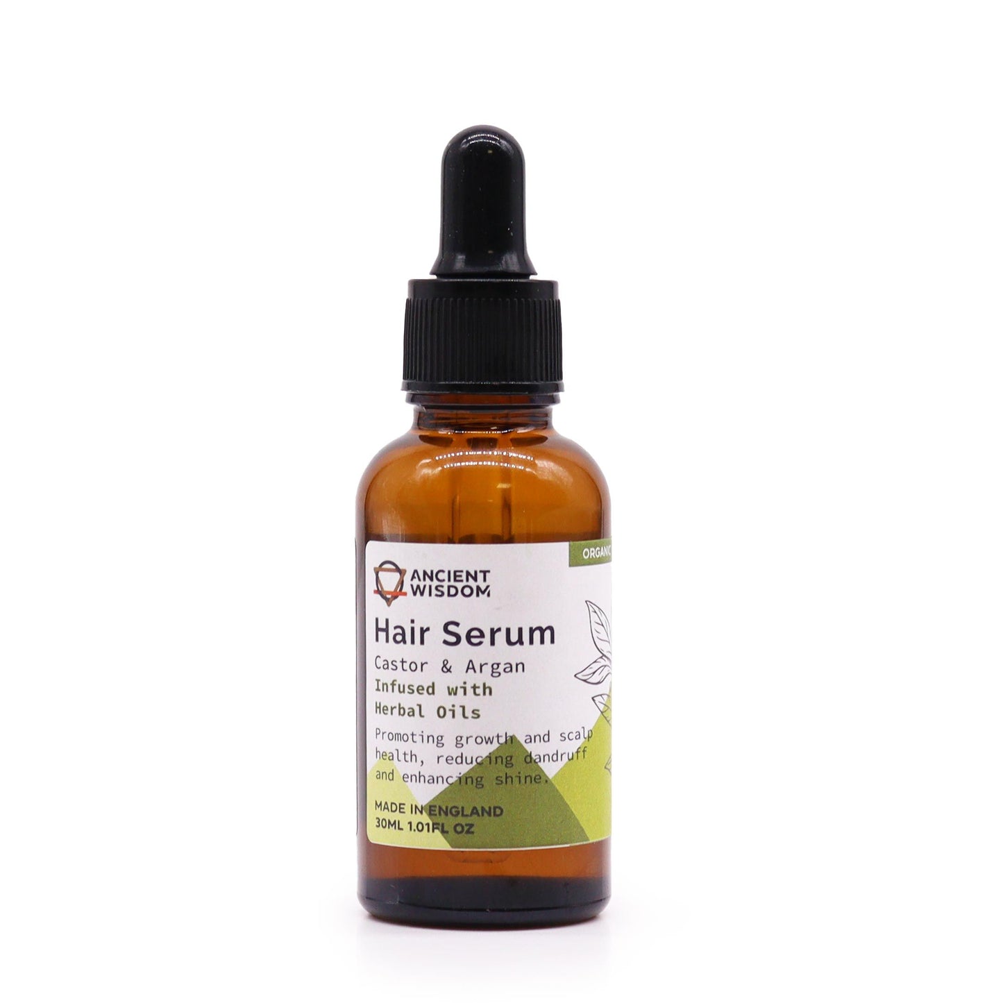 Organikus hajszérum 30 ml – Gyógynövényes