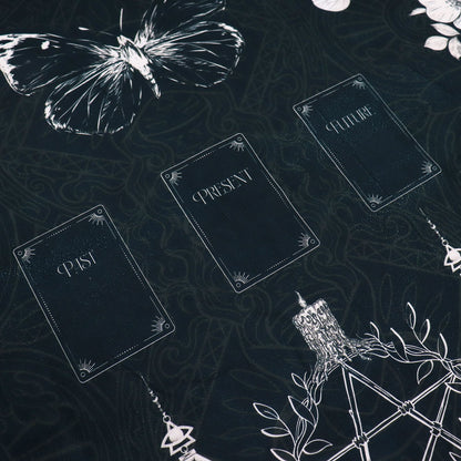 Tarot olvasó kendő – Ősi (75 × 75 cm)