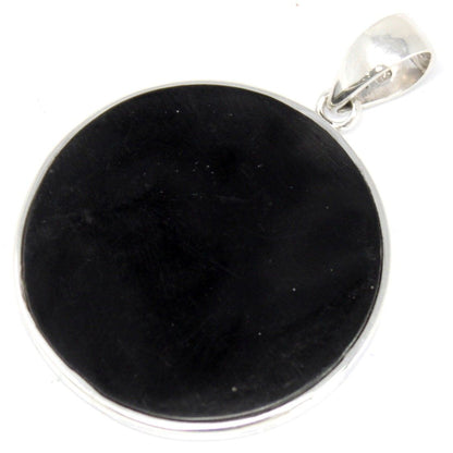 Életfa ezüst medál 30 mm – Abalone