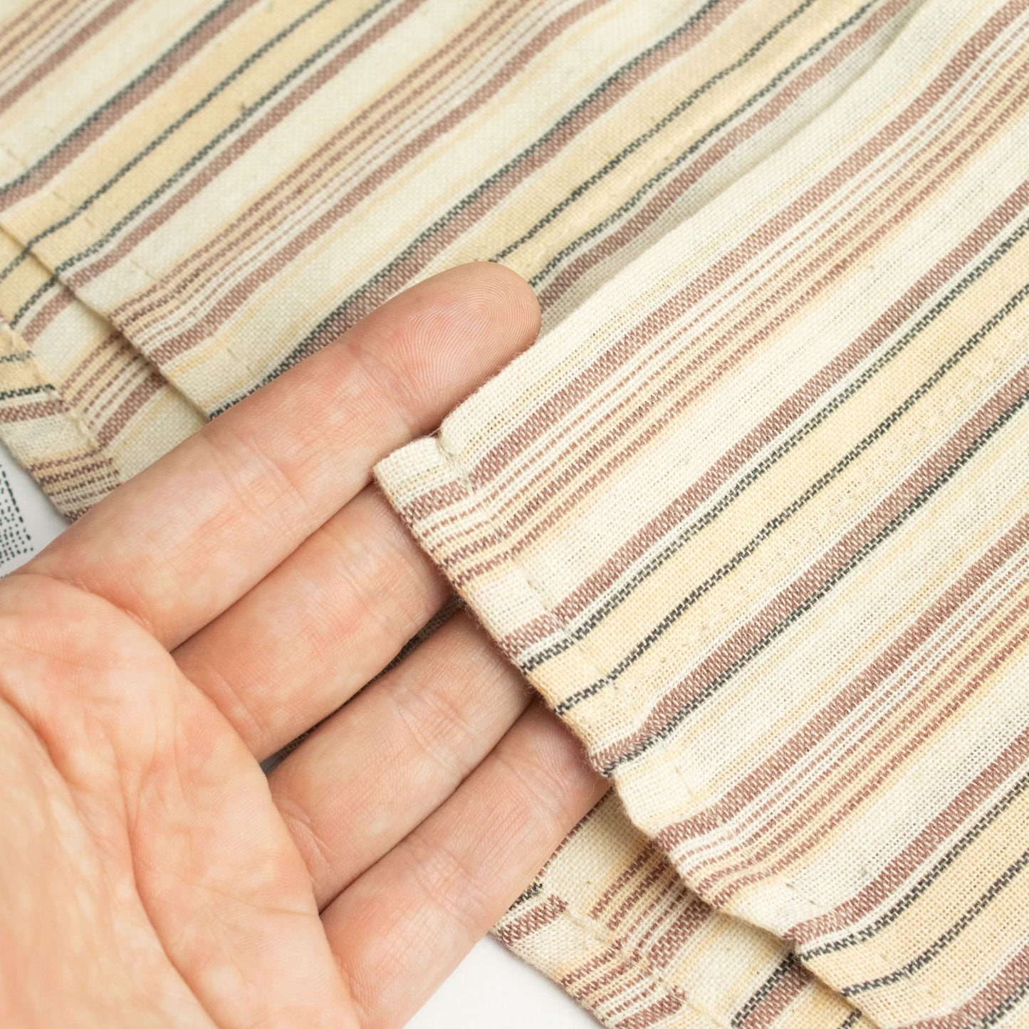 Nomad Sari Grandad Shirt - Brown Beige