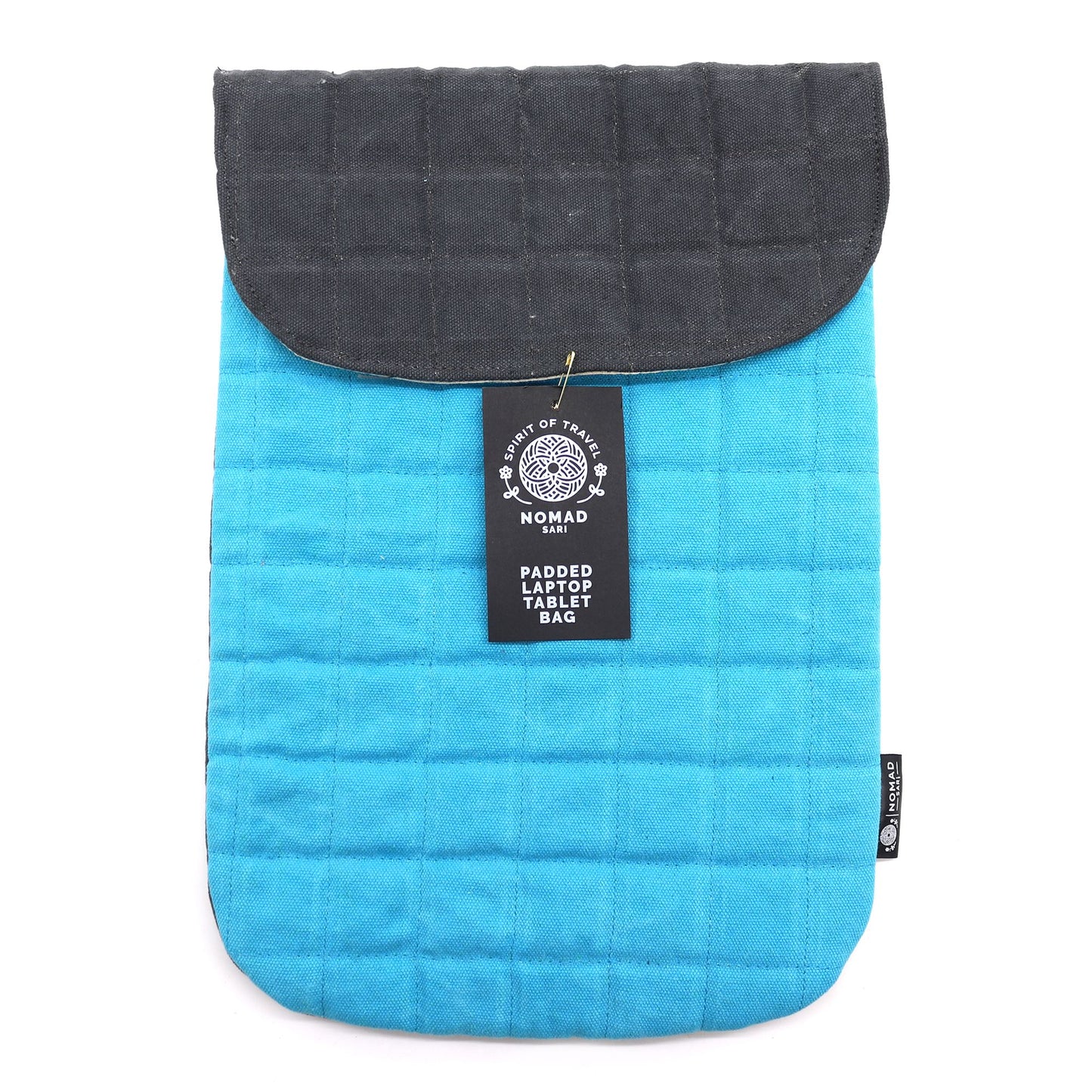 Párnázott Laptoptok – Kék – 14 oz kőmosott