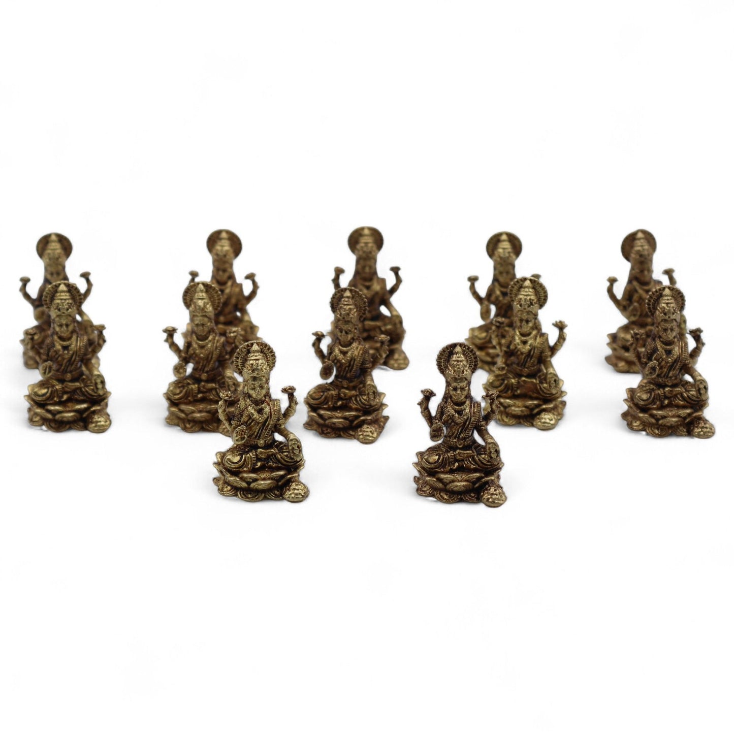 Réz miniatűr istenek – Laxmi (11 g) – 30 mm