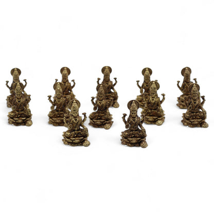 Réz miniatűr istenek – Laxmi (11 g) – 30 mm