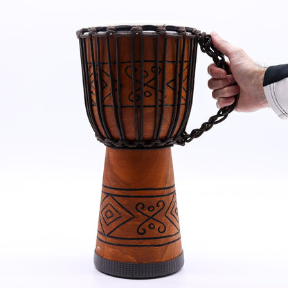 Közepes pro djembe dob – Soul sound – 40 cm (18 cm átmérő)