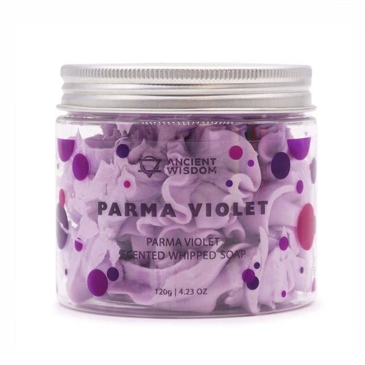 Pármai ibolya habos krémszappan – 120 g