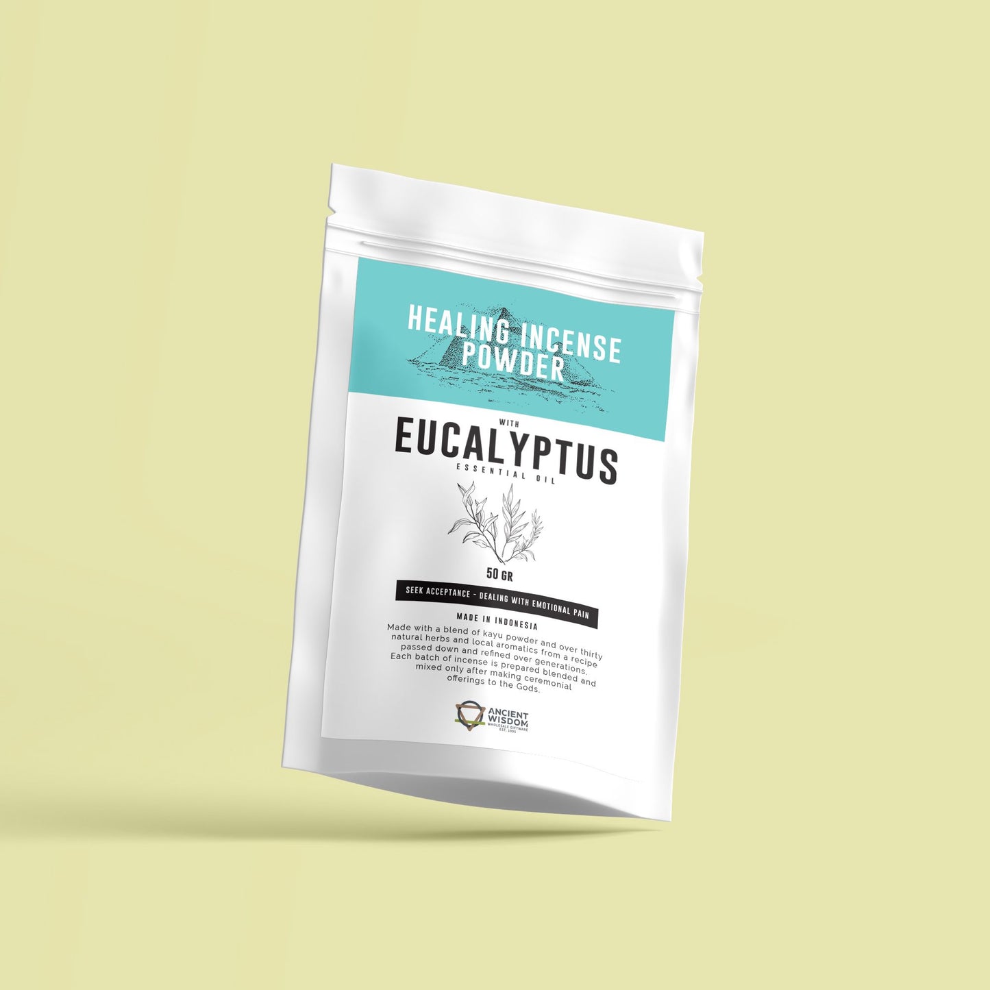 Illatos füstölőpor – Eukaliptusz 50 g