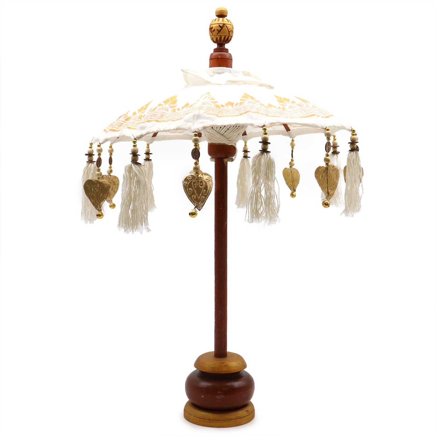 Bali Napernyő – Vászon – Arany – 40 cm