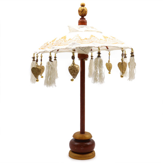 Bali Napernyő – Vászon – Arany – 40 cm