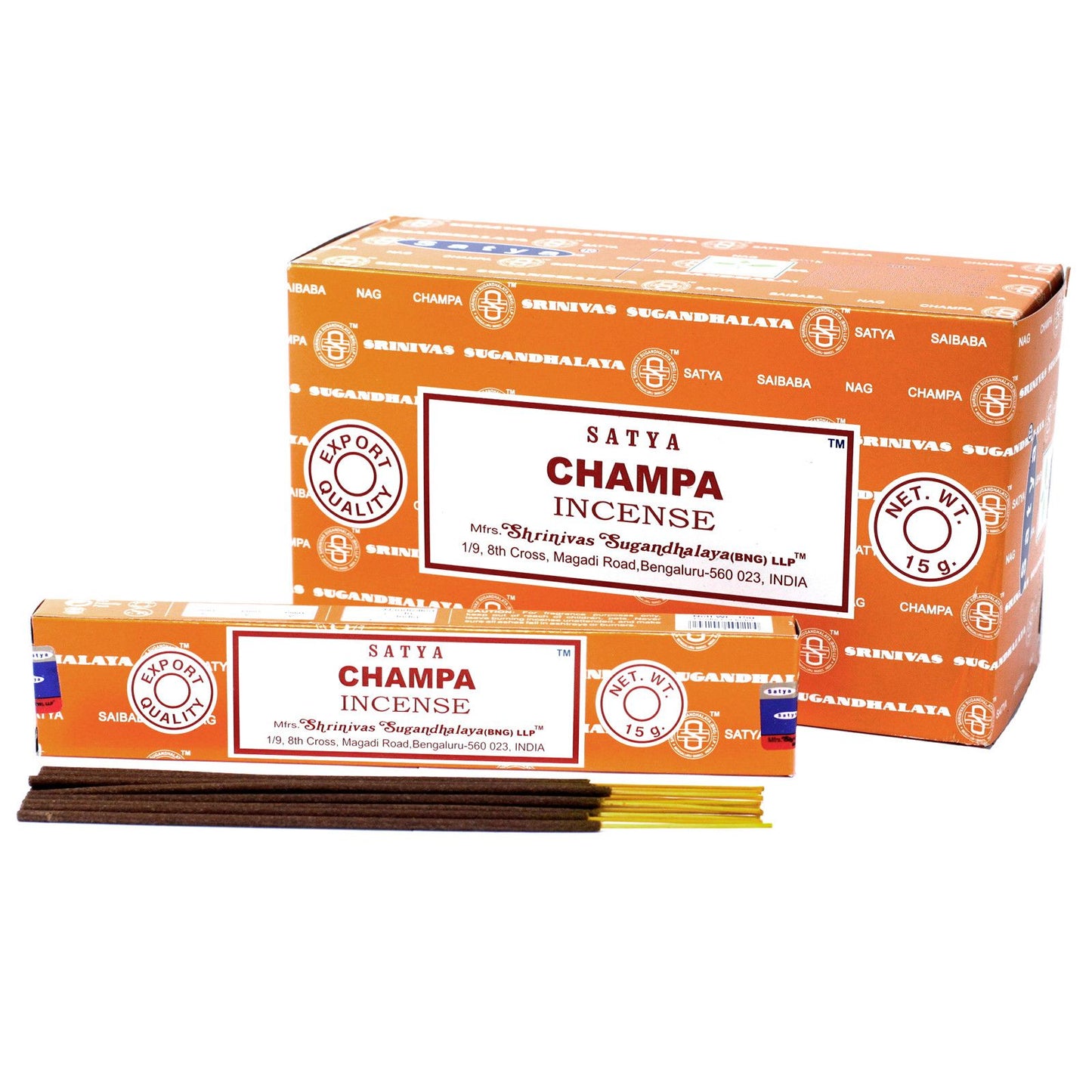 Satya füstölőpálcika 15 g – Champa