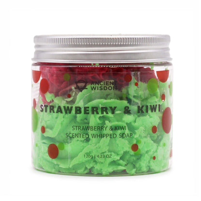Eper és kiwi habos krémszappan – 120 g