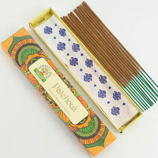 Namaste Mandala Masala füstölő - pacsuli