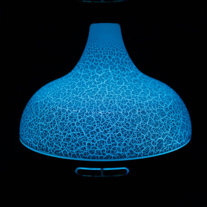 Santorini aroma diffúzor – Repedezett Hatás – USB – Színváltós – Időzítővel