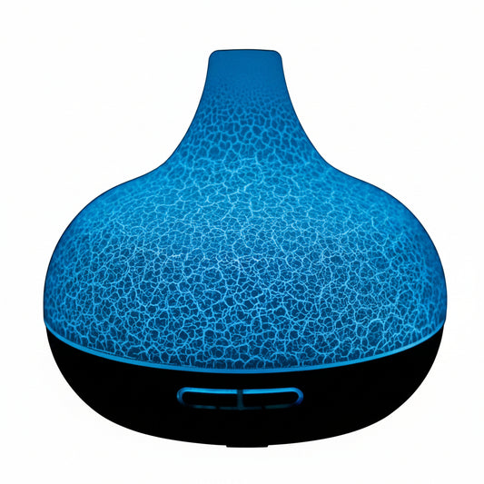 Santorini aroma diffúzor – Repedezett Hatás – USB – Színváltós – Időzítővel