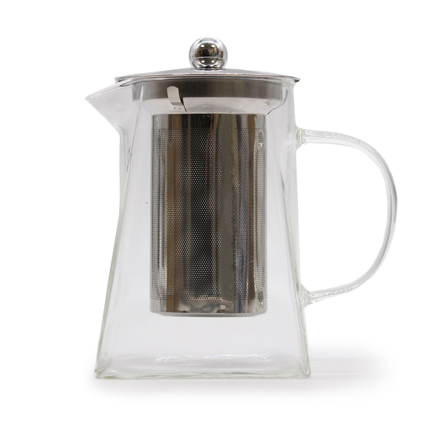 Üveg teafőző torony alakú – 780 ml