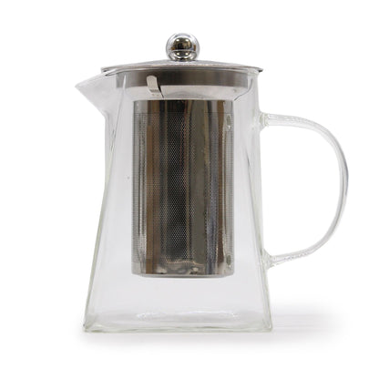 Üveg teafőző torony alakú – 780 ml