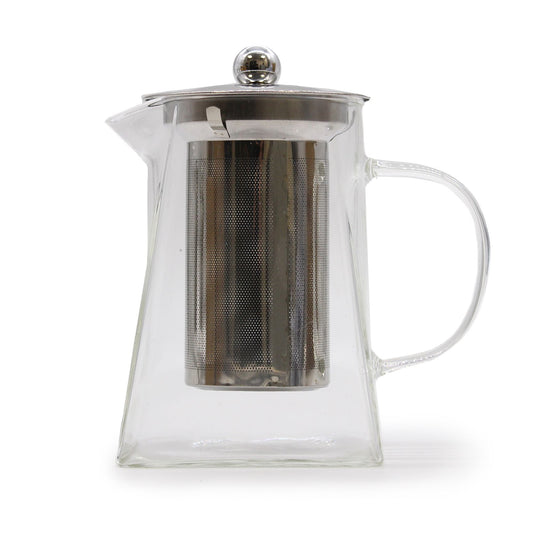 Üveg teafőző torony alakú – 780 ml