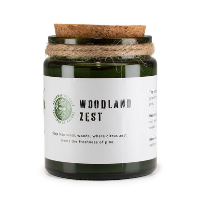 Greenman Woodwick Szója Gyertya - Erdei pezsgés