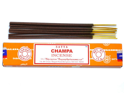 Satya füstölőpálcika 15 g – Champa