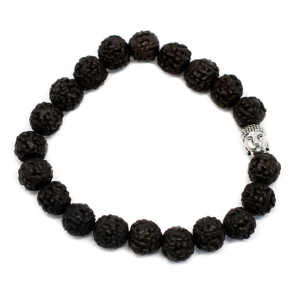 Rudraksha Mala Karkötő – Sötét