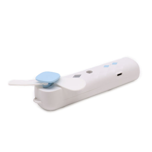 Fehér Mini Párásító Ventilátor – USB töltés