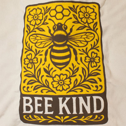 Toni táska – Bee kind (42 × 30 cm) – 10 oz