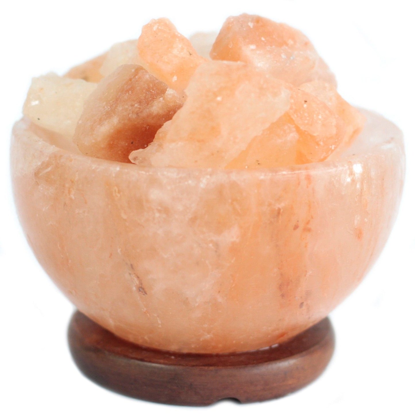 Himalájai só tűztál sódarabokkal – 15 × 9 cm