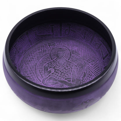 Extra hangos gomba hangtál – 23 × 10,5 cm 1,3 kg – Lila