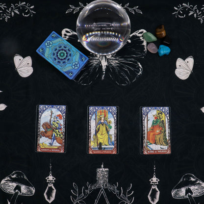 Tarot olvasó kendő – Ősi (75 × 75 cm)