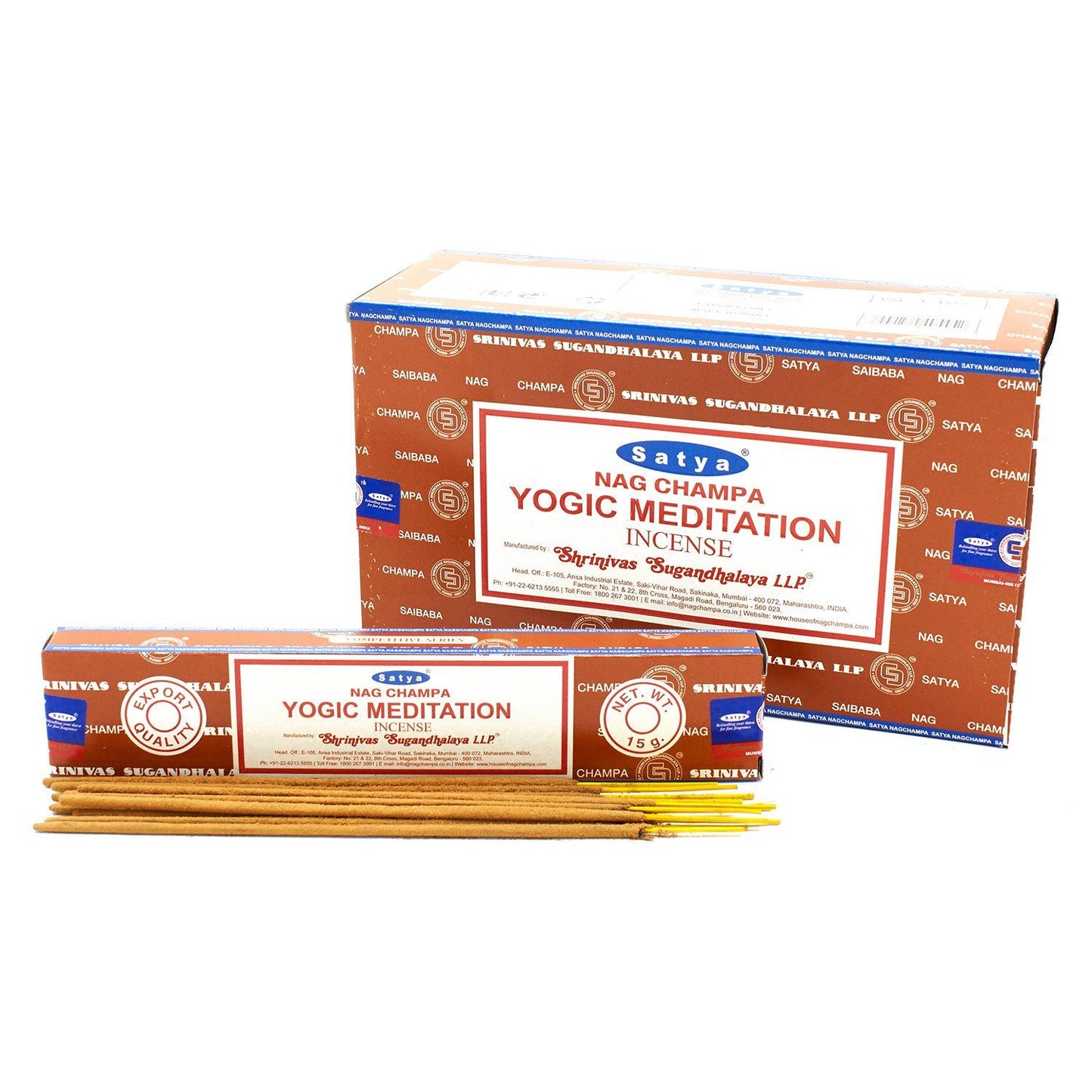 Satya füstölőpálcikák 15 g – Jóga meditáció