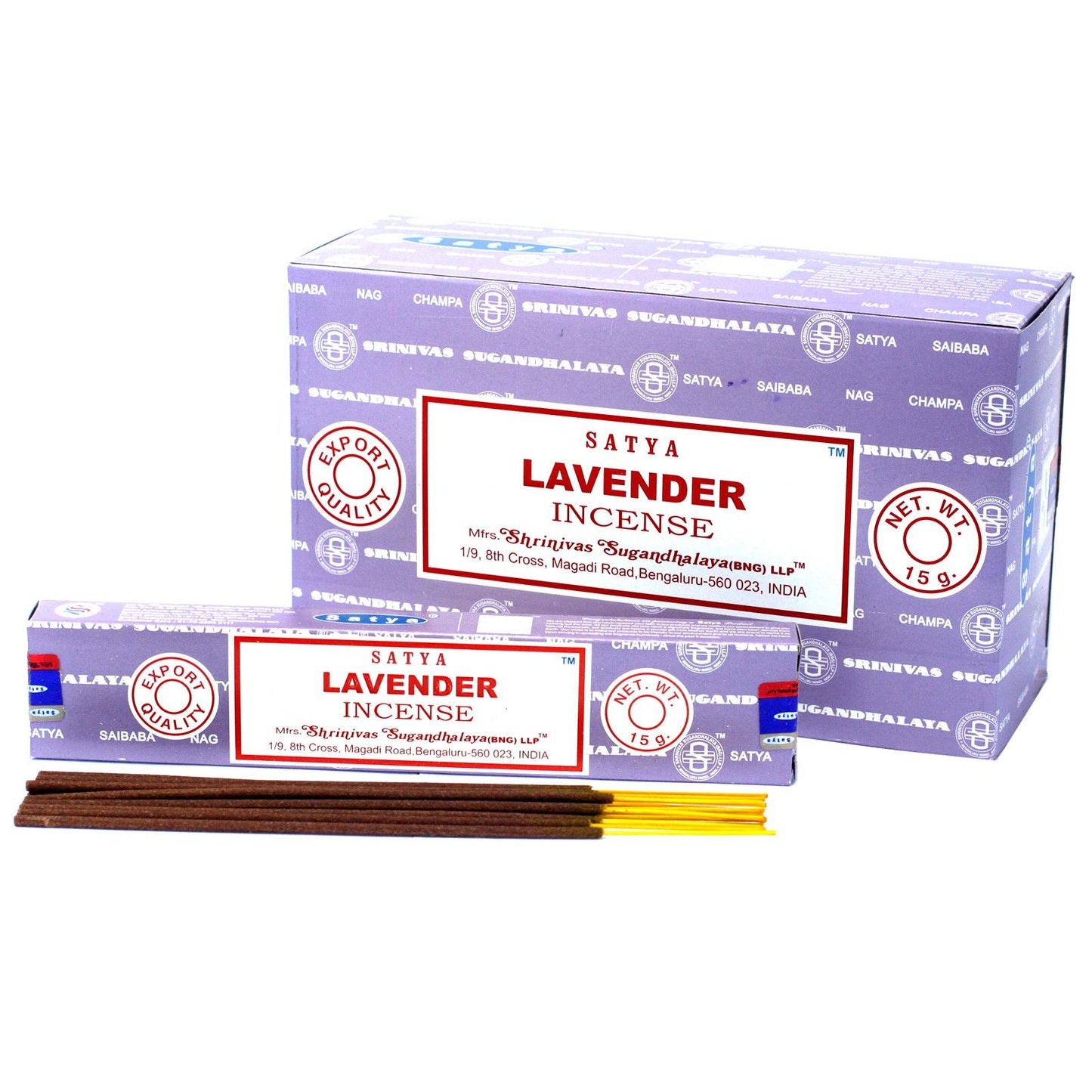 Satya füstölőpálcika 15 g – Levendula