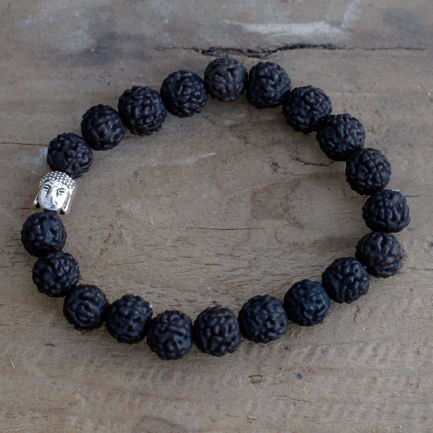 Rudraksha Mala Karkötő – Sötét
