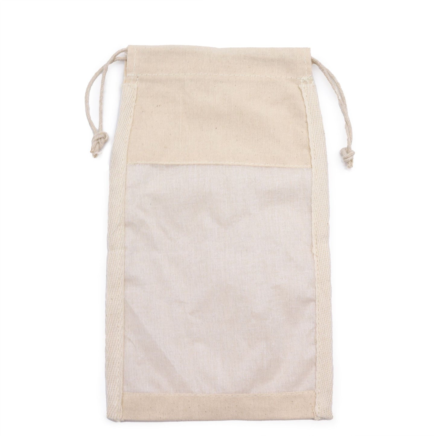 Nagy pamut ablakos tasak – 26 × 15 cm
